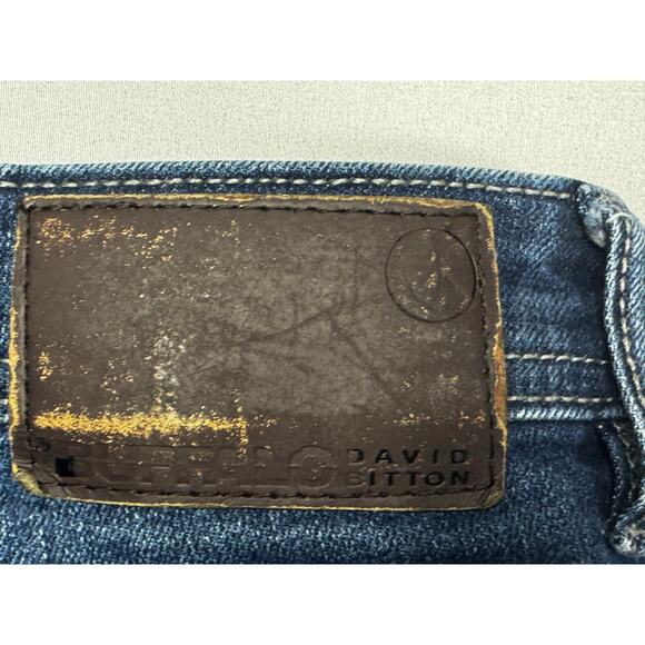 Buffalo David Bitton Men's Jackson-X Straight Stretch Blue Denim Jeans - 36x30 - Picture 3 of 6